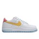 Nike Air Force 1 Low Low Top White Yellow Blue