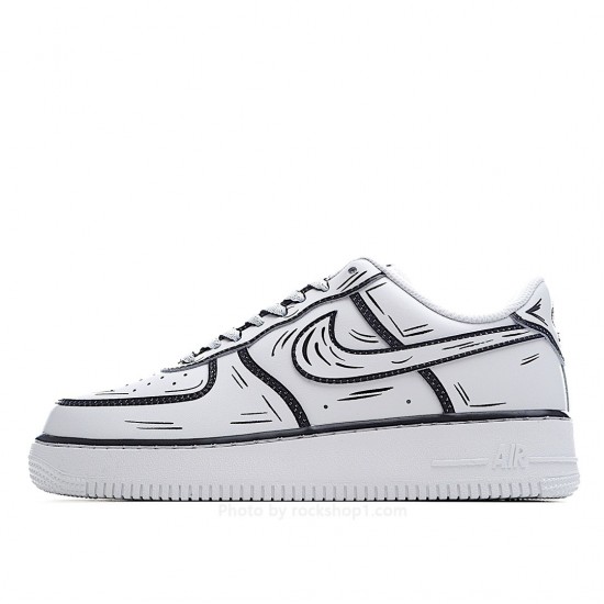 Nike Air Force 1 Low’07 “Hand drawn 黑白 