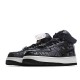 Nike Air Force 1 07 Premium Black Grey 3M Reflective