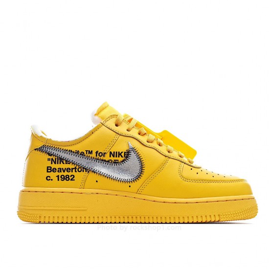 Nike Off-WhiteTM c/o @Nike titled AF1“Lemonade”~@virgilablohs exhibition  