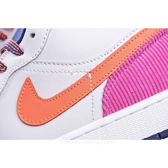 Air Jordan 1 Low GS 'Fire Pink Hyper Crimson'