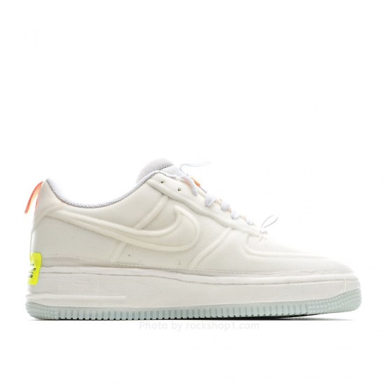 Nike Air Force 1 Experimental-Type N. 354 Sail Atomic Orange Low-Top Sneakers