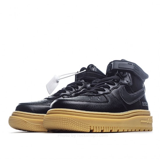 Nike Air Force 1 GORE-TEX Black and Brown High Top