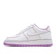 Nike Air Force 1 White Purple