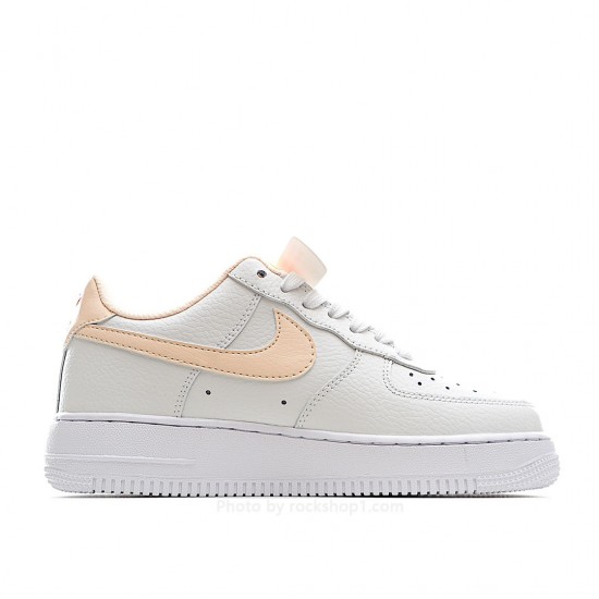 Nike Air Force 1 White and Orange