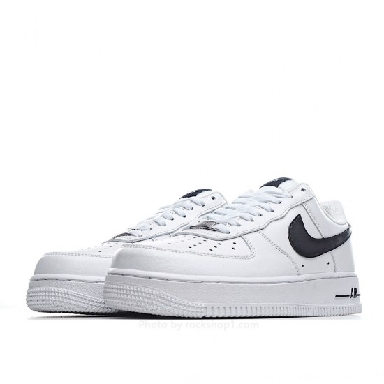 Nike M AF 1-1 UPSTEP Low Top White Black Hook