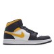 Air Jordan 1 Mid 'Black University Gold