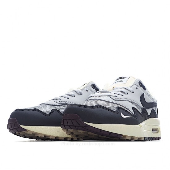 Patta x Nike Air Max 1Monarch Running Shoe Grey Black