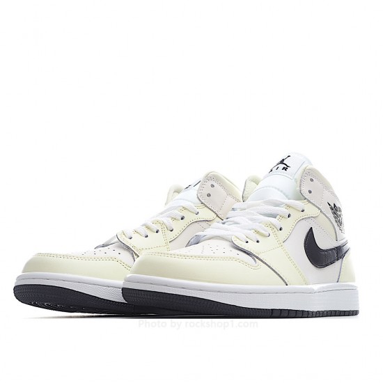 Wmns Air Jordan 1 Mid 'Coconut Milk'