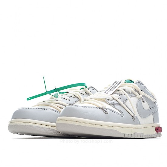 Nike SB Dunk OFF-WHITE Gray Green