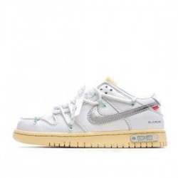 Nike 0ff-White x Nike Dunk Low "01 of 50" OW White Silver