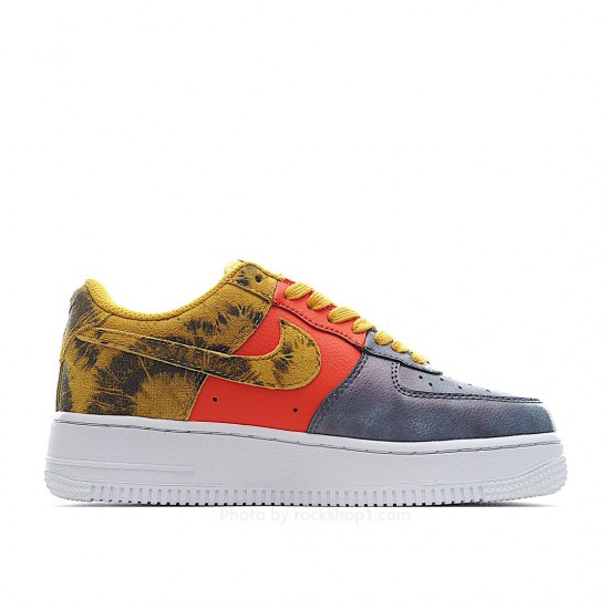 Nike Air Force 1 Low''Dark Sulphur'' Yellow Orange Grey