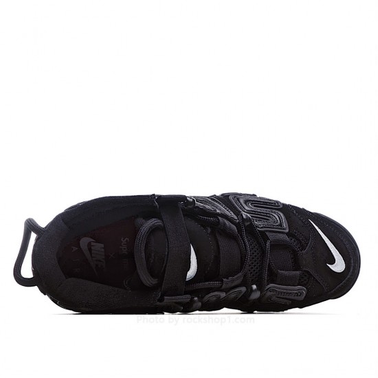 Nike Supreme x Air More Uptempo 'Black'