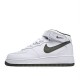 Nike Air Force 1 Mid Mid Top White Green