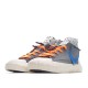 Nike READYMADE x NK Blazer Mid 灰蓝 