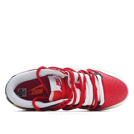 NBA x Nike Dunk Low "University Red" Low Top