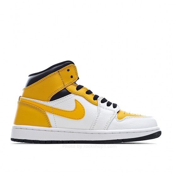 Air Jordan 1 Mid 'University Gold'