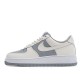 Nike Air Force 1 Low White and Grey Sneakers