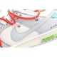 Nike SB Dunk OFF-WHITE Grey Red Blue