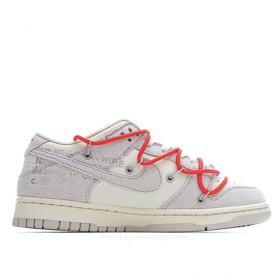 Nike SB Dunk OFF-WHITE Grey Orange Purple