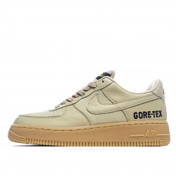 Nike Air Force 1 GORE-TEX Black Brown Beige Low Top