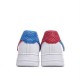 Nike Air Force 1 Low Low Top White Red Blue