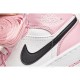 Air Jordan 1 Mid AJ1 Mid Basketball Shoes Sakura Pink