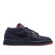 Air Jordan 1 Retro Low 'Black Silver Red'