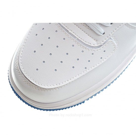 Nike Air Force 1/1 Low White and Blue