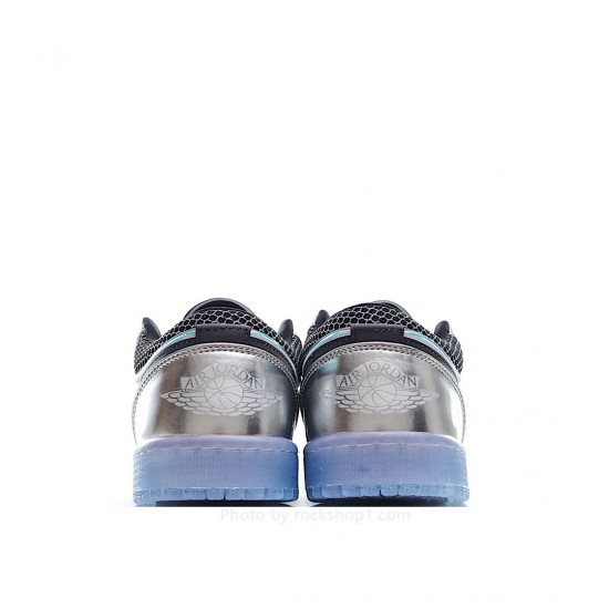 Wmns Air Jordan 1 Low SE 'Metallic Silver Gradient'