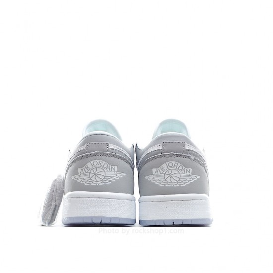 Wmns Air Jordan 1 Low 'White Wolf Grey'