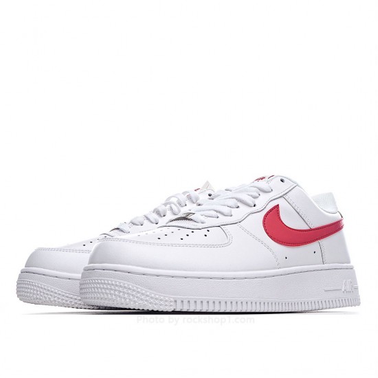 Nike Air Force 1 Low Low Top White Red