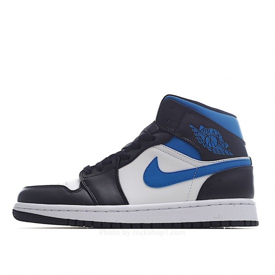 2021 Air Jordan 1 Mid GS 'Racer Blue'