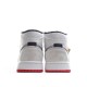 Clot x Air Jordan AJ1 Mid "Fearless" in white silk