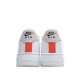 Nike Air Force 1 07 LV8 Luminous Low Top White Orange