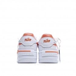 Nike WMNS Air Force 1 Shadow White Orange Orange Sneakers