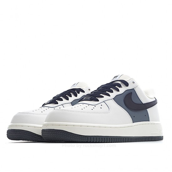 Nike Air Force 1 Low White Grey Black Low Top Sneakers