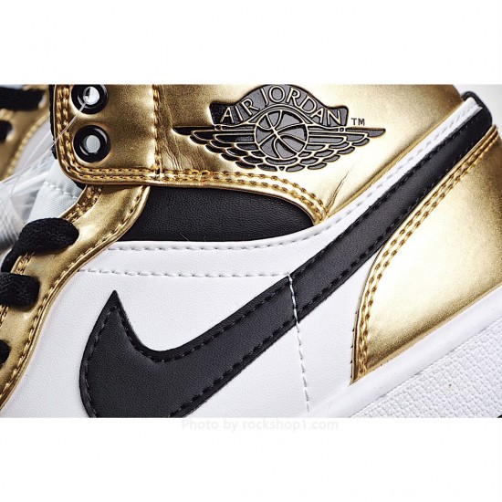 Air Jordan 1 Mid SE 'Metallic Gold'