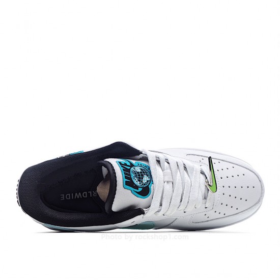 Nike Air Force 1 Low Worldwide Low Top White Green White Blue