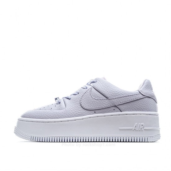 Nike Air Force 107 White Purple