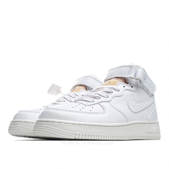 Nike Air Force 1 07 LX White Onyx Bling LF Mid Top