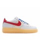 Nike Air force1 white red blue