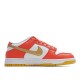 Nike Dunk Low "Golden Orange" Platinum Orange Sneakers