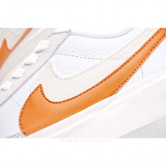 NikeSacai X Nike Blazer Low Sacai Sacai White Orange