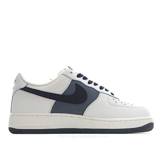 Nike Air Force 1 Low White Grey Black Low Top Sneakers