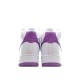 Nike Air Force 1 High '07 White and Purple High Top