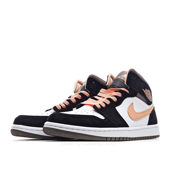 Wmns Air Jordan 1 Mid SE 'Peach Mocha'