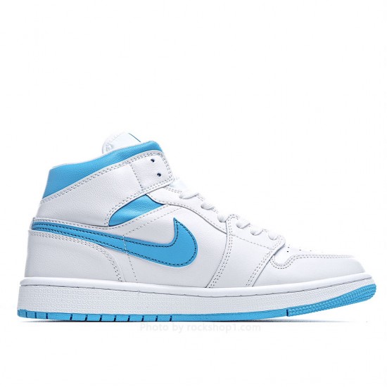 Wmns Air Jordan 1 Mid 'UNC'