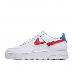 Nike Air Force 1 Low Low Top White Red Blue