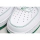 Nike Air Force 107 White and Green Low Top